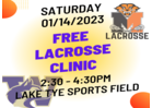 Special Guests UW Men's Lacrosse @ Free Lax Clinic